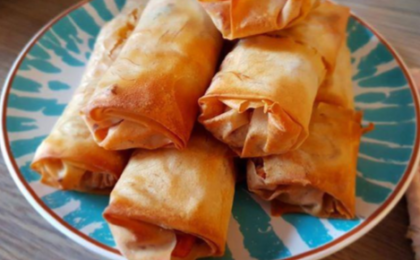 gezonde loempia's uit de oven